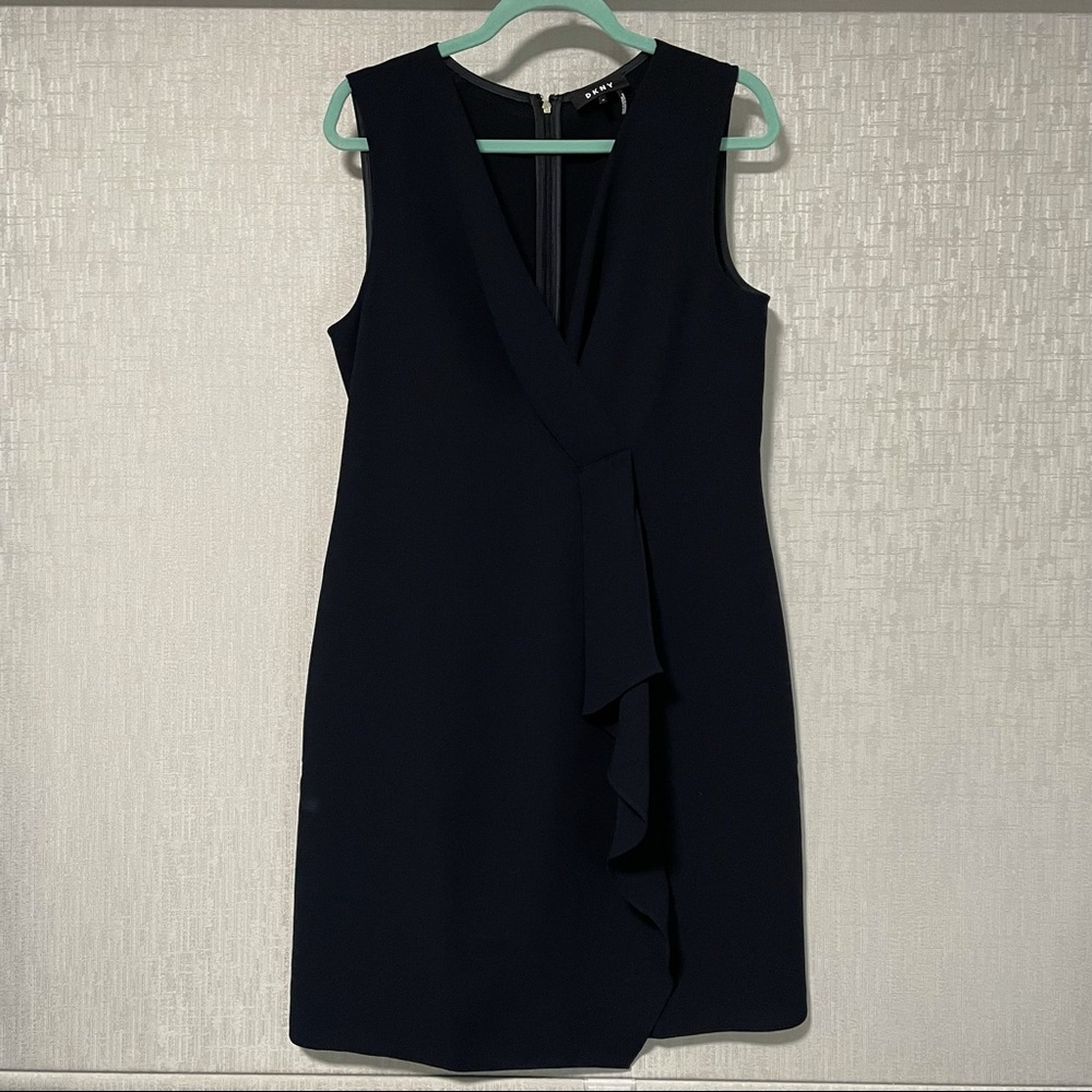 DKNY Dress with Ruffle Detail